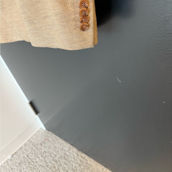 Banana Republic 44R GUC Beige Sport Coat - Picture 5 of 14